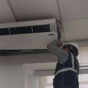 instalación de aire acondicionado